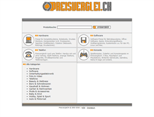 Tablet Screenshot of preisverglei.ch